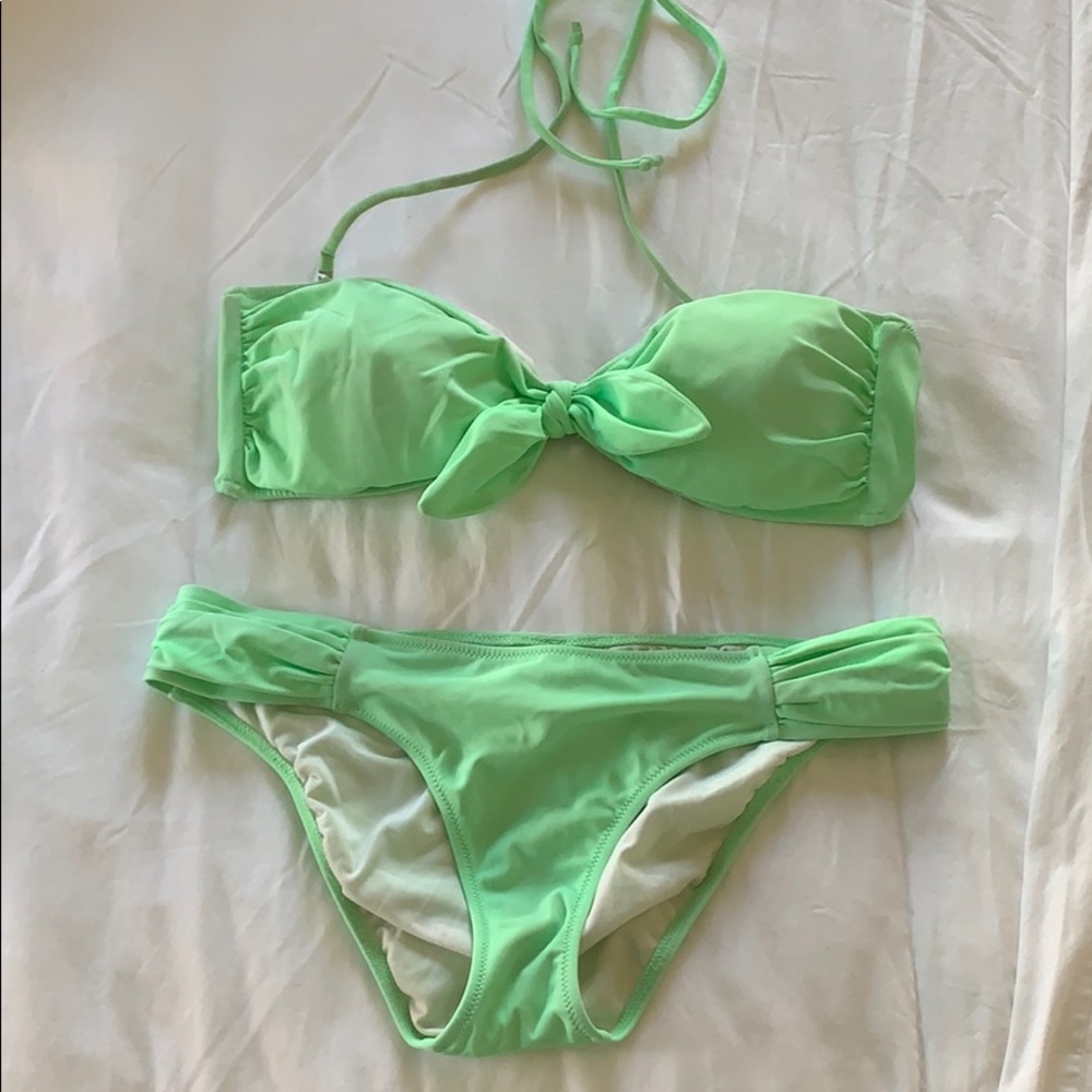 Victoria’s Secret Neon Green Bikini